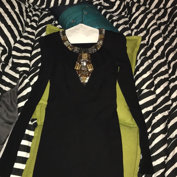 French Connection Dresses & Skirts - Long Sleeve French Connection Bodycon Dress